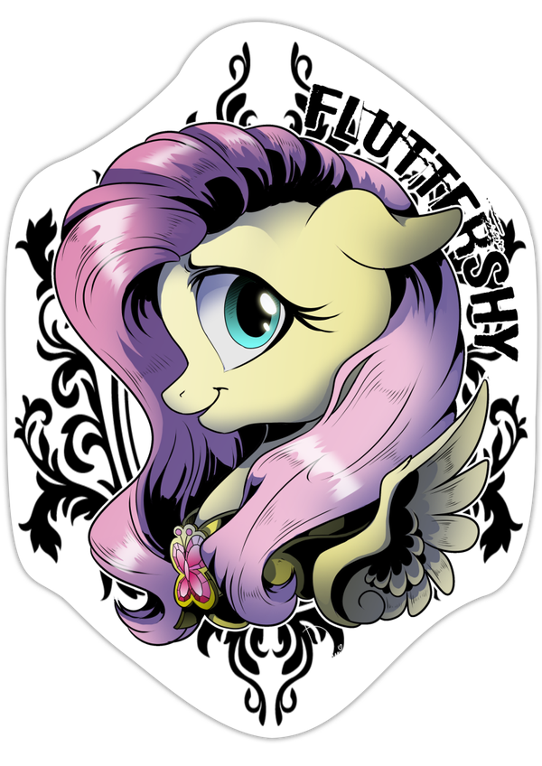 Sticker Fluttershy