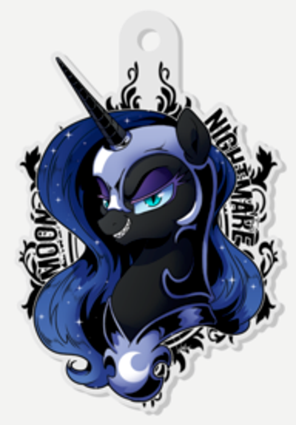 Keychain Nightmare Moon