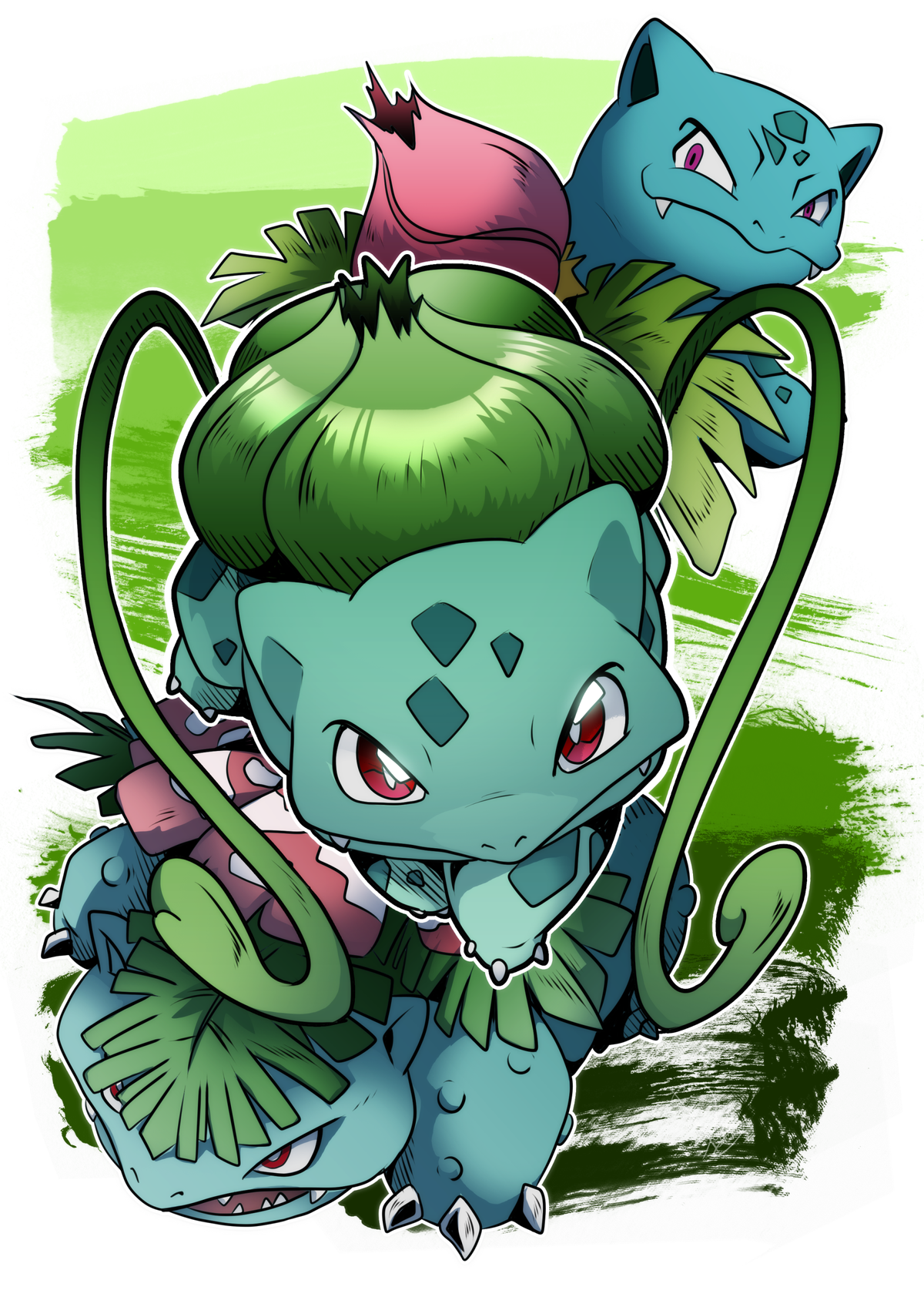 Bulbasaur Design is out! / Blog | Dormin-Drawing is Magic