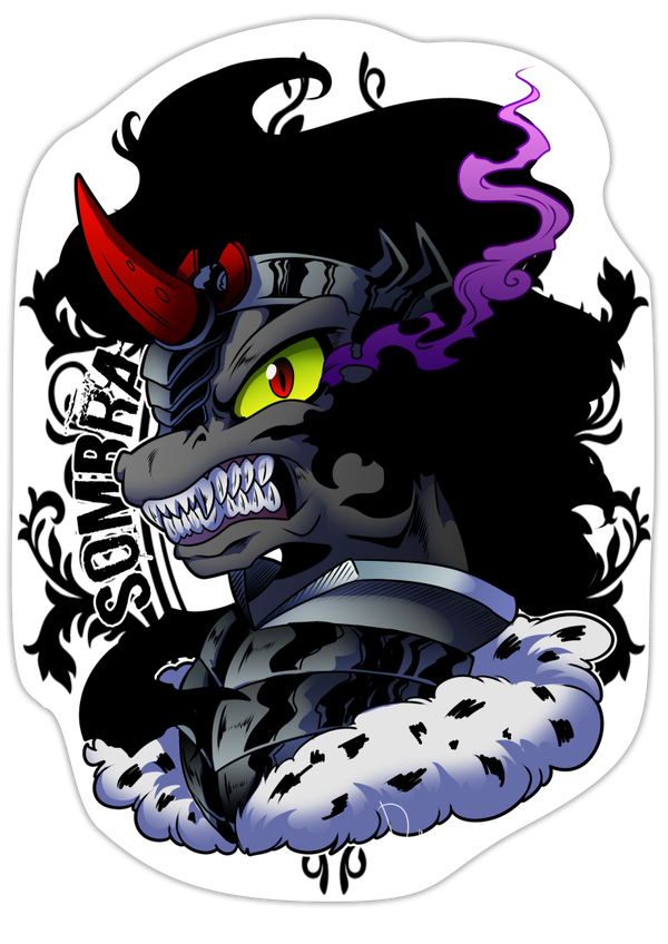 Sticker King Sombra