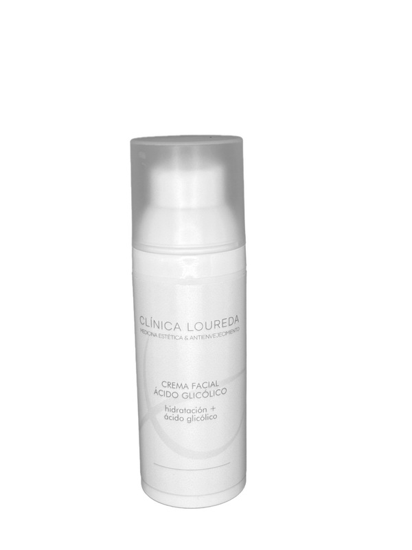 Crema facial ácido glicólico