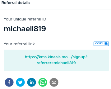 kinesis crypto referral code