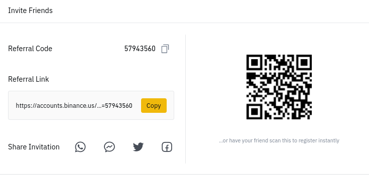 Binance.US referral code