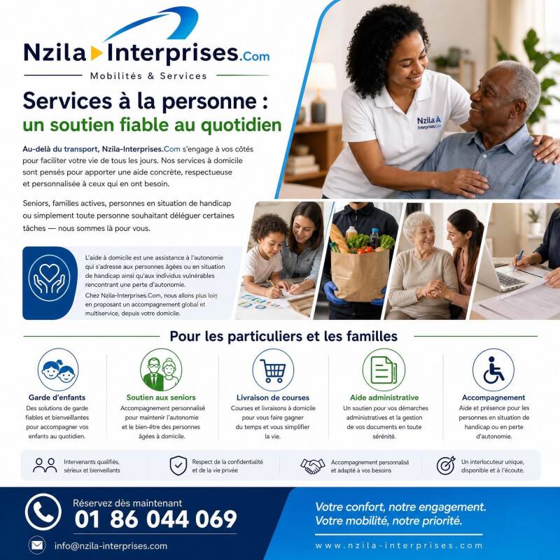 Nzila-Interprises.Com Services à la Personne 