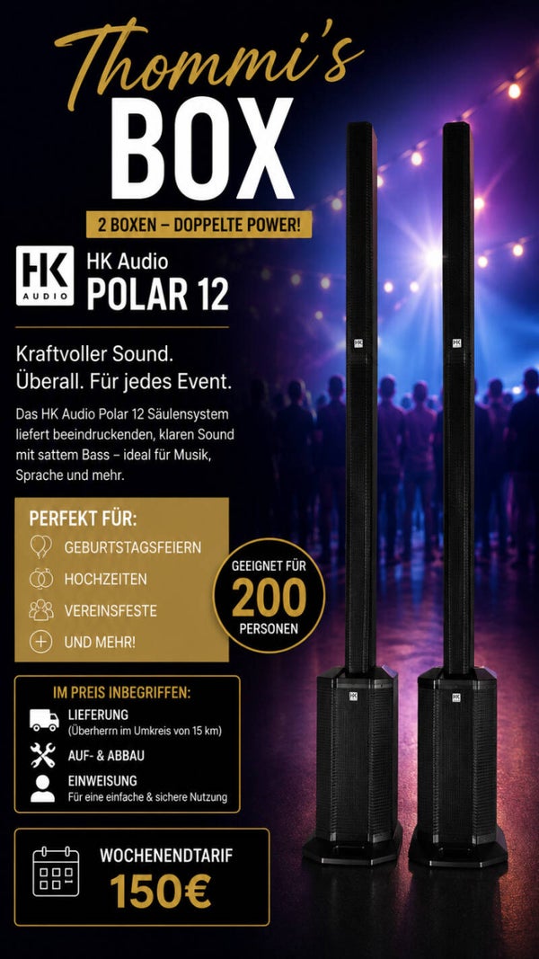2 HK Audio Polar 12