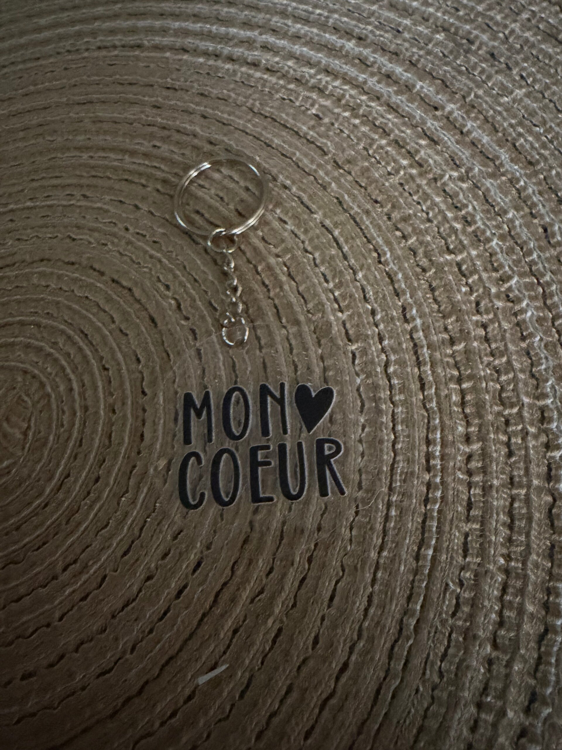 Porte clé Mon cœur