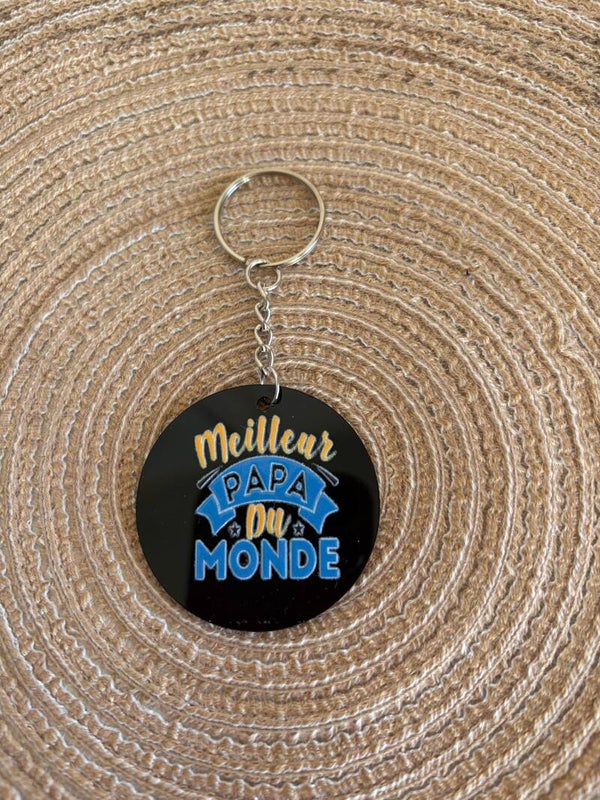 Porte clé Meilleur Papa du Monde