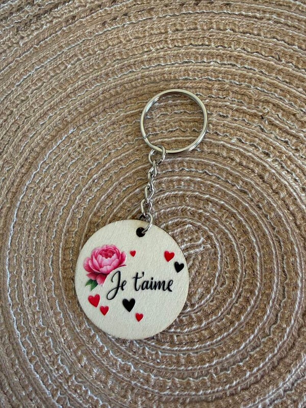 Porte clé Je t’aime