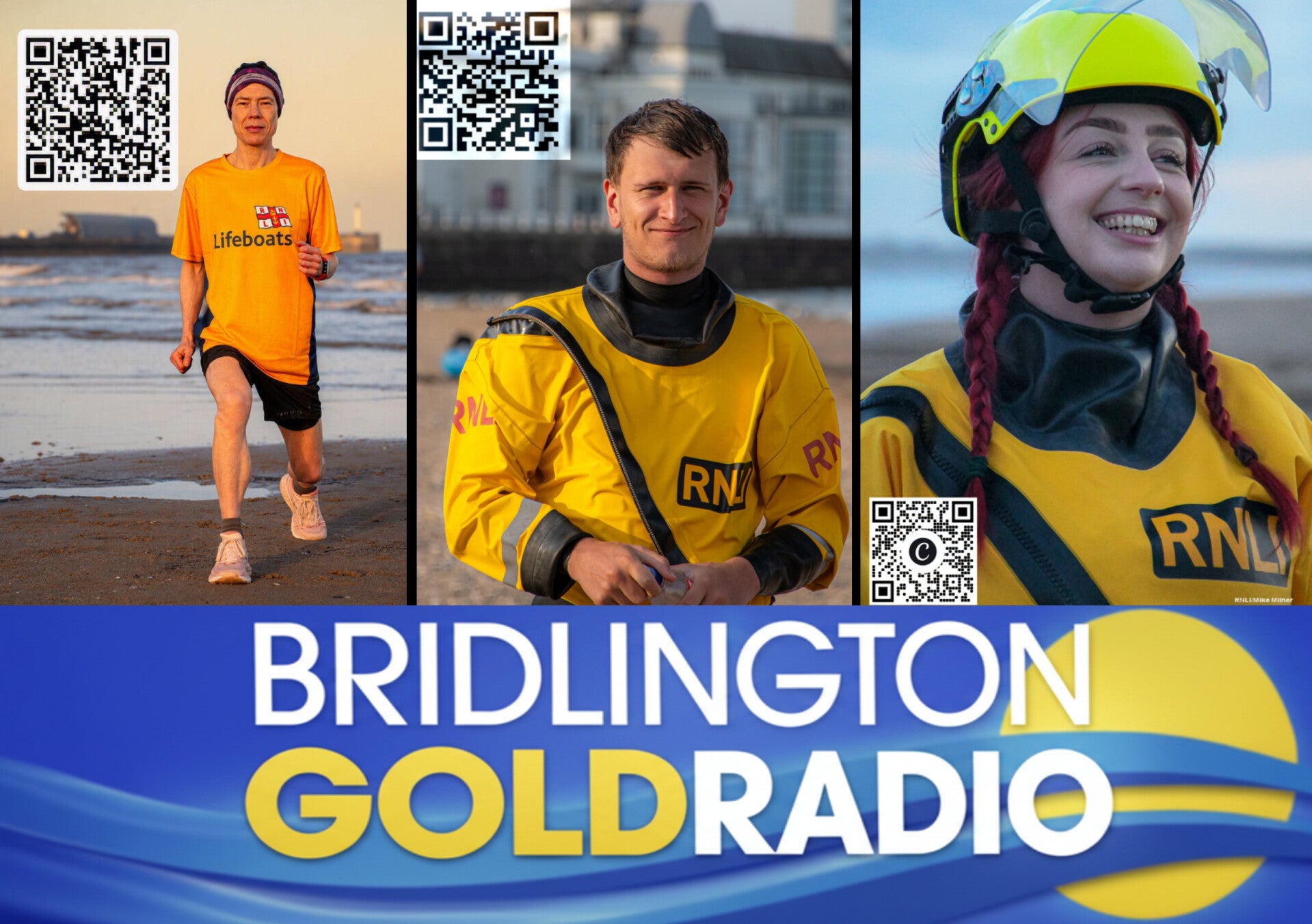 Bridlington RNLI volunteers preparing for the Great North Run to raise funds for the lifesaving charity.