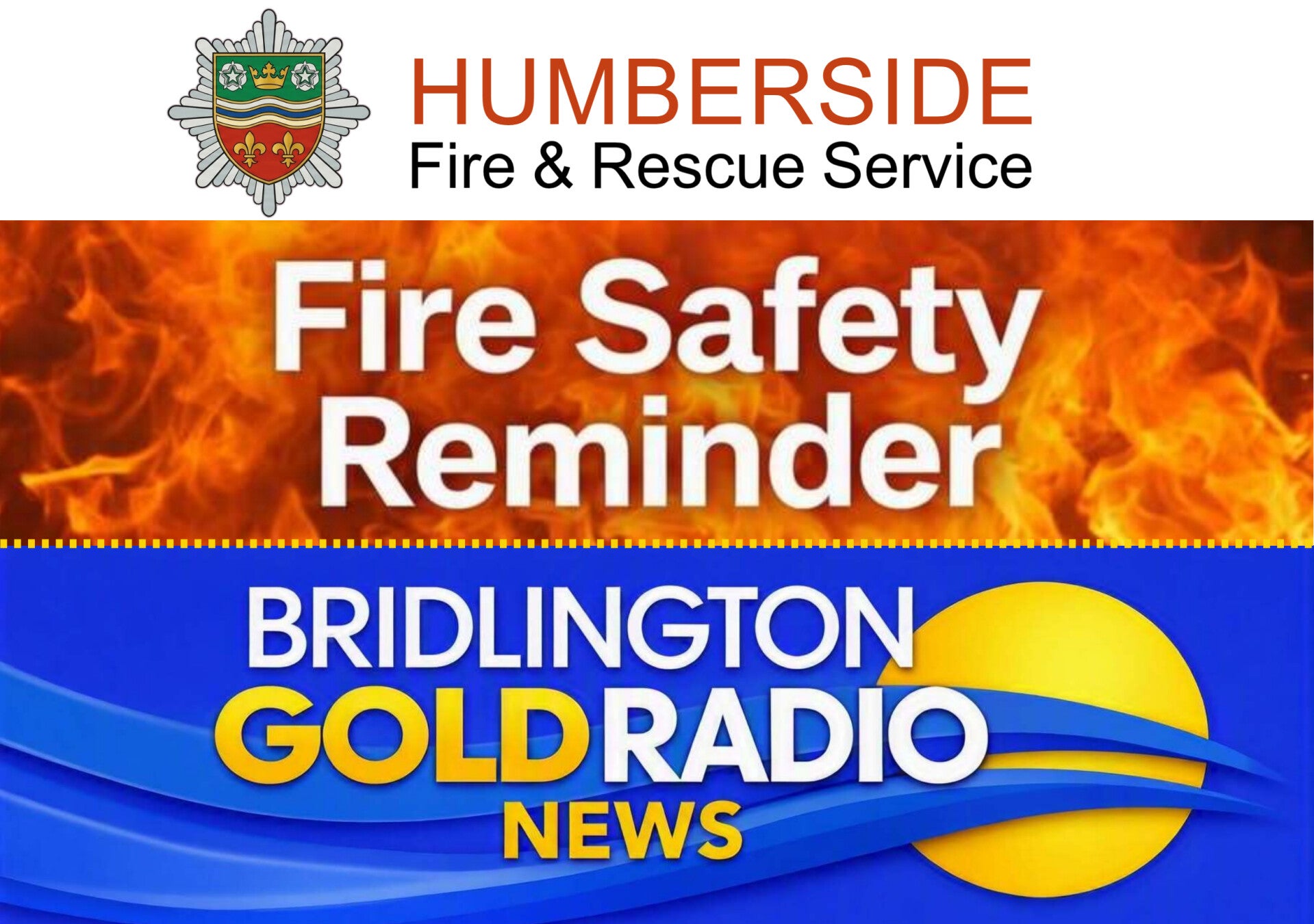 Humberside Fire and Rescue Service reminder for Bridlington businesses to review fire safety and fire door maintenance