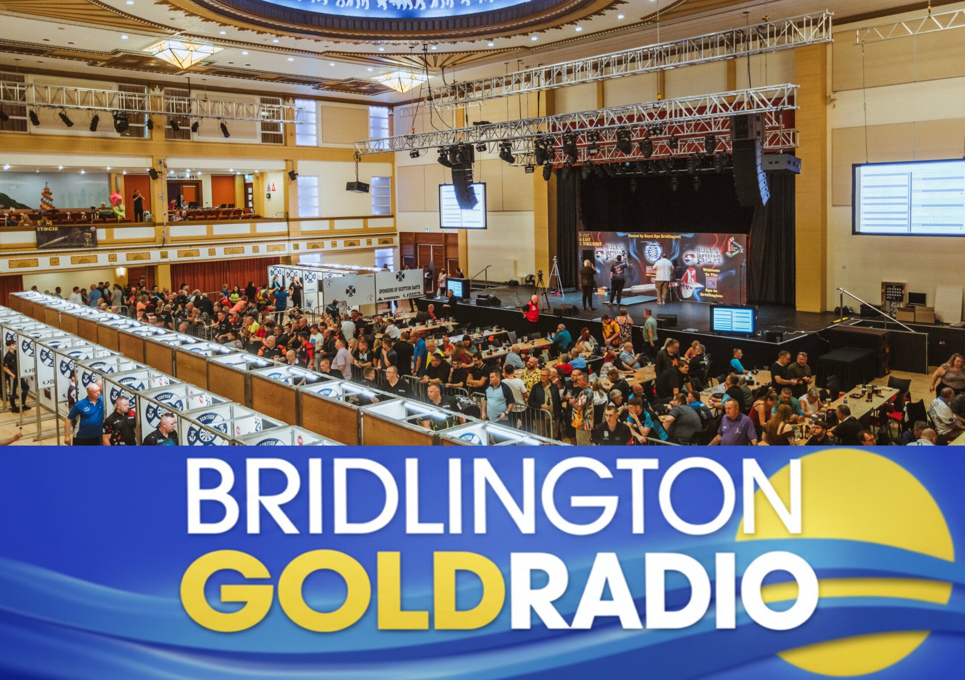 Tri Nation Darts players competing at the British Open Darts Championships