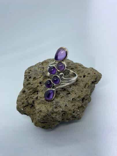 Bague Argent 925 Améthyste