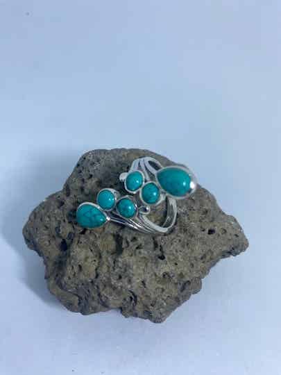 Bague Turquoise de Chine
