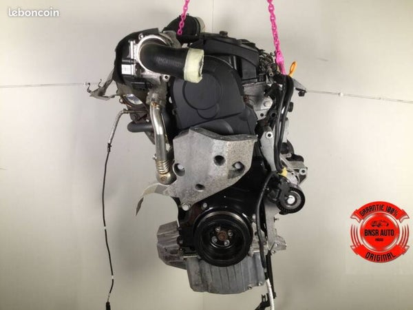 Moteur train avant complet polo ibiza fabia 2010 moteur bms 1.4 tdi