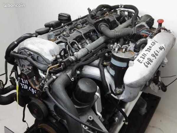 Moteur mercedes classe s 320 cdi 648961 204 cv classe e