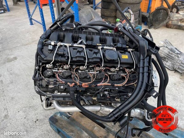 MOTEUR BMW 3.0I BI TURBO N54B30A Z4 sDRIVE 35i X6 SERIE III 65000 KM AVEC FICEAU