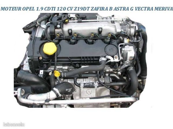 Moteur opel 1.9 cdti 120 z19dt 120 CV / 100 CV