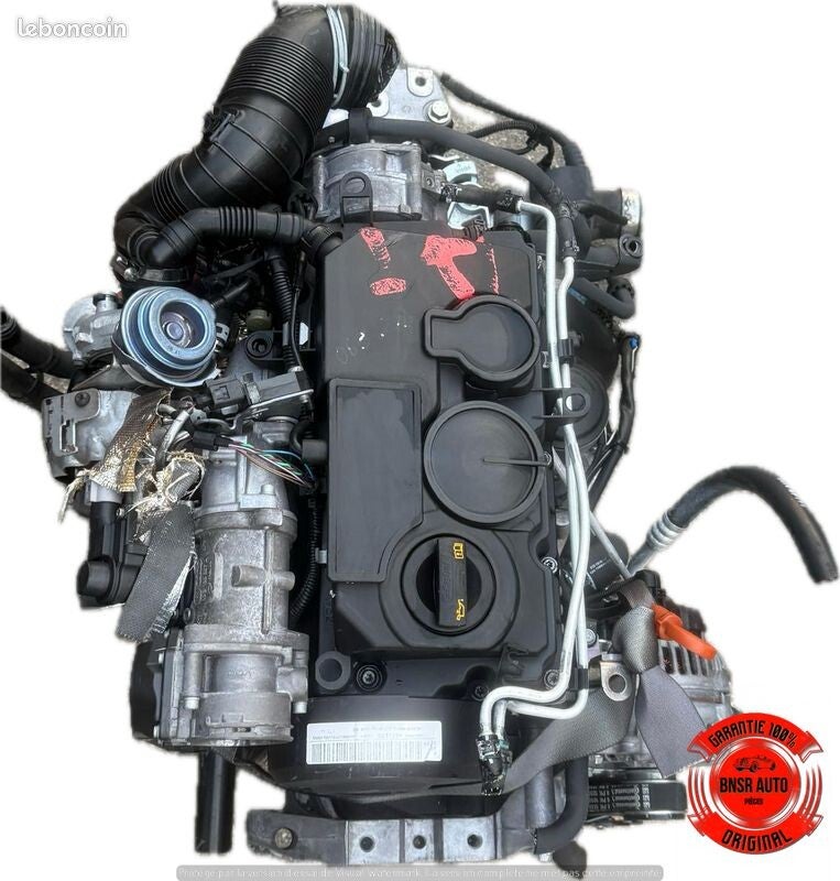 Moteur + boîte de vitesse – vw type bmm 2.0 tdi 140cv
