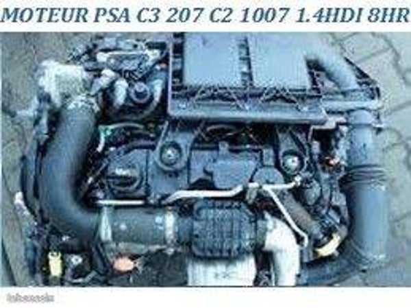 Moteur psa c3 207 c2 1007 1.4hdi type 8hr