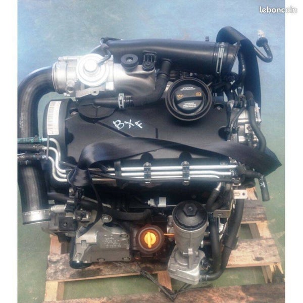 Moteur vag 1.9 tdi 90 cv bxf bru touran golf v a3 passat
