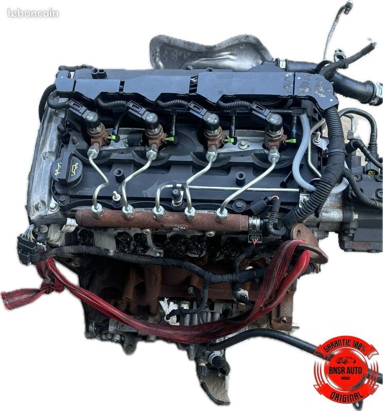 Moteur ford transit 2.2 tdci puma psa 2.2 hdi 4hg 4h03 100000 km photo contractuel