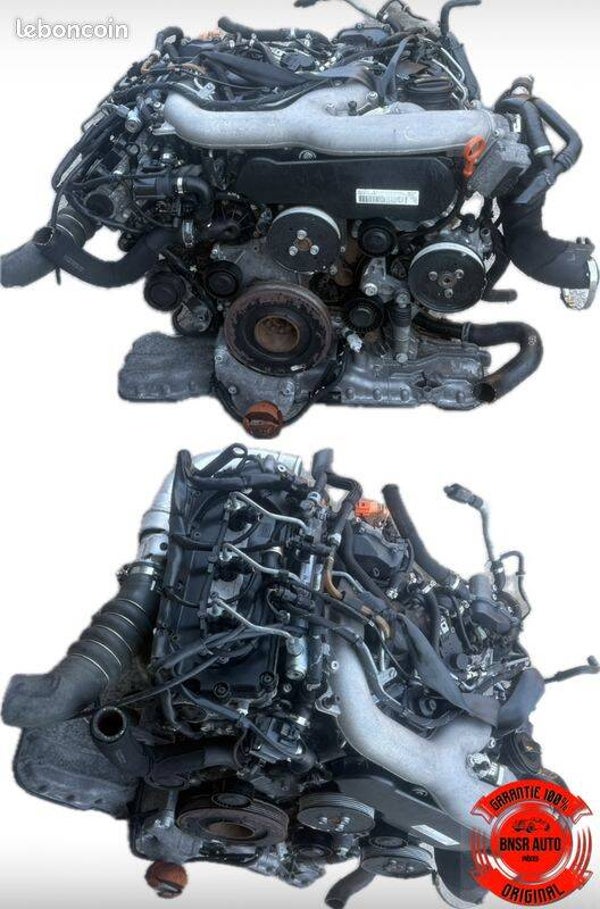 MOTEUR COMPLET AUDI A6 C6 3.0 V6 TDI – 240 CV – Type moteur : CDY