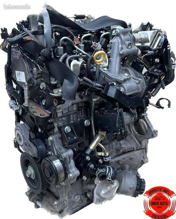 Moteur toyota yaris iii phase ii 1.4 d4d 90cv fap 2016 1ndtv
