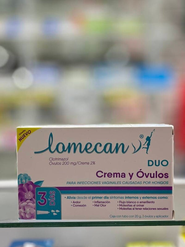 Lomecan Duo - Crema y Óvulos
