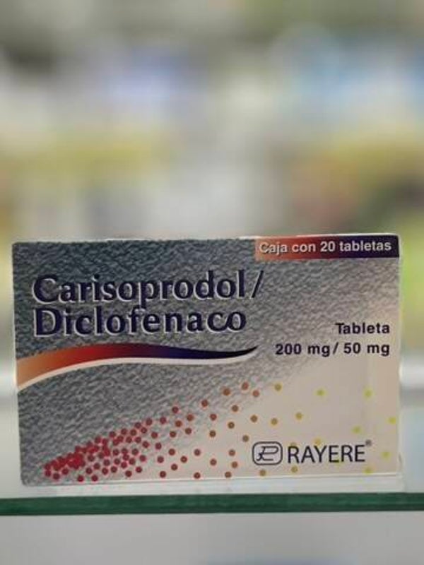Carisoprodol / Diclofenaco