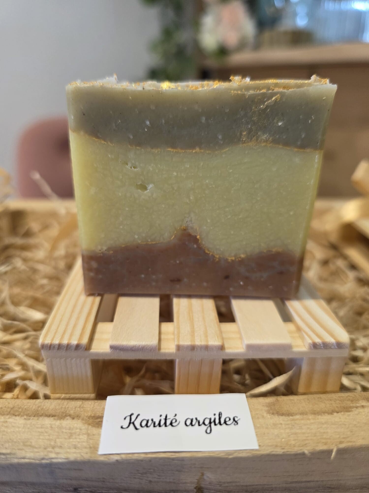 Savon Beurre de Karité et Argiles douces