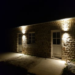 Nighttime skies for stargazing at Maison de la Grange, Normandy