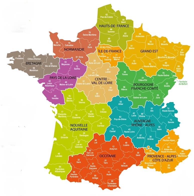 OVERZICHT FRANKRIJK