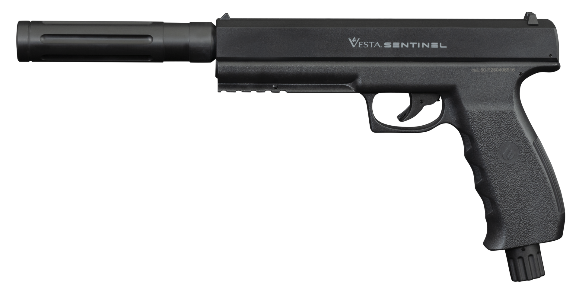 VES003  PISTOLET SENTINEL C50 + EXTENSION DE CANON TACHYON-S