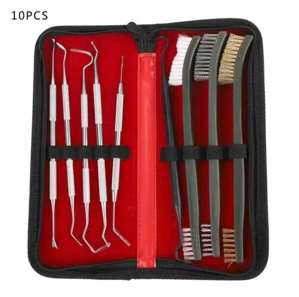 Kit d’entretien multi-usages – 10 pièces (pochette zippée)