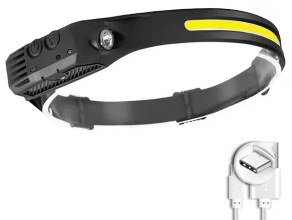 Lampe frontale led rechargeable usb