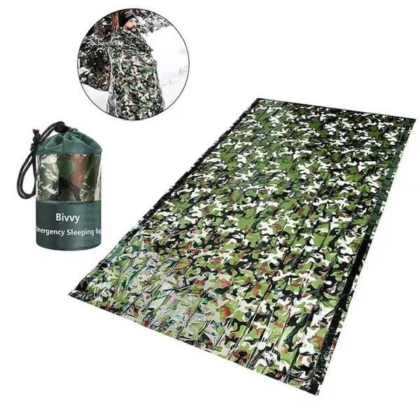 Sac de couchage d'urgence