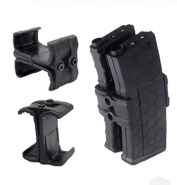 Coupleur Double Chargeur Tactique – Accès Rapide & Rechargement Express