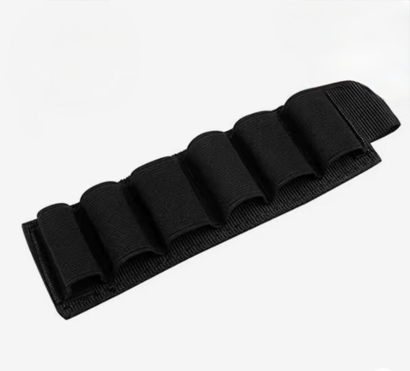 Porte-Cartouches Tactique Élastique – Fixation Crosse, Ceinture ou MOLLE