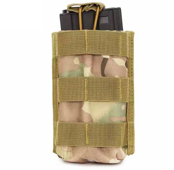 Pochette tactique molle single camo classic