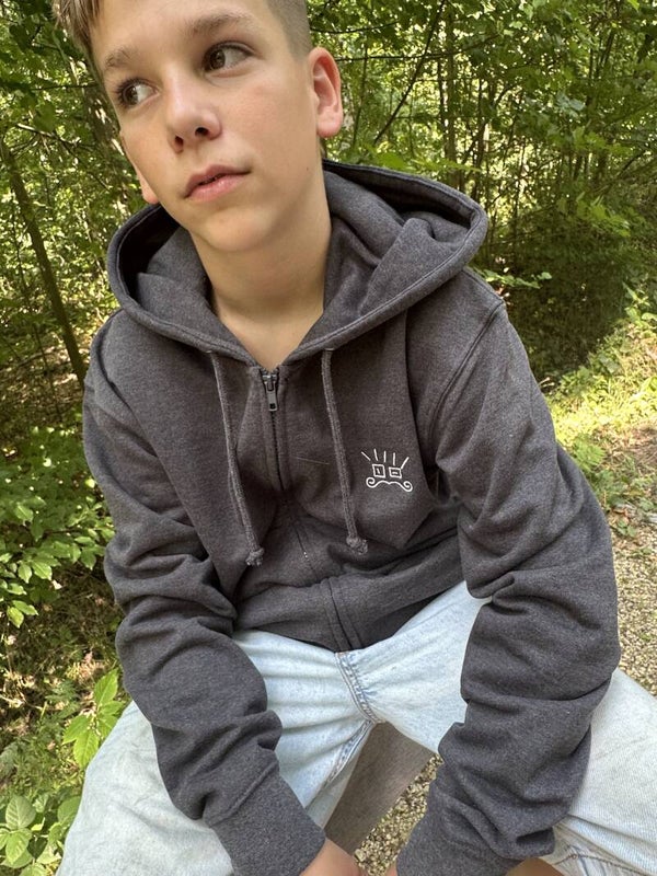 HOODIE FULL ZIP Mustache