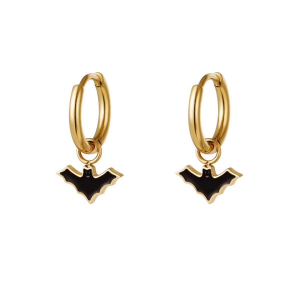 Earrings bat Gold