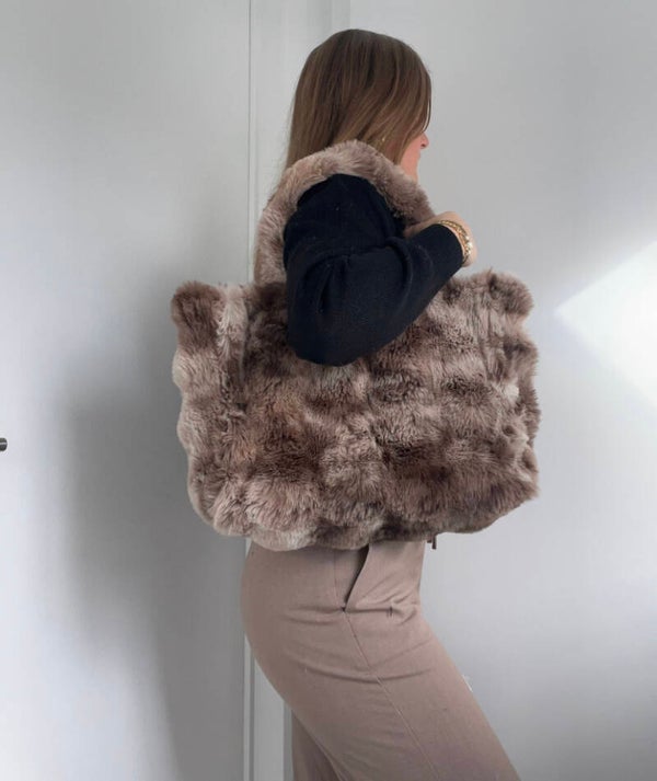 Bag Renée Fluffy Brown