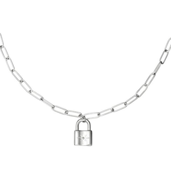 Necklace lock Silver