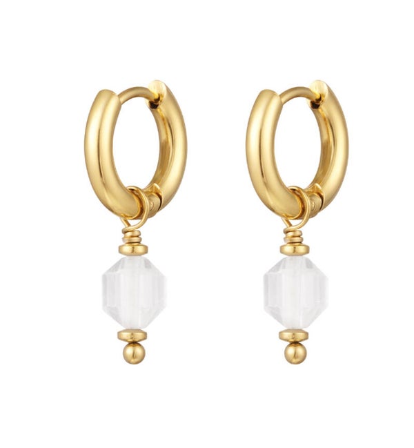 Earrings Sky White Gold