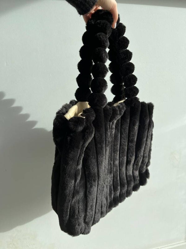 Fluffy Braza Bag Black