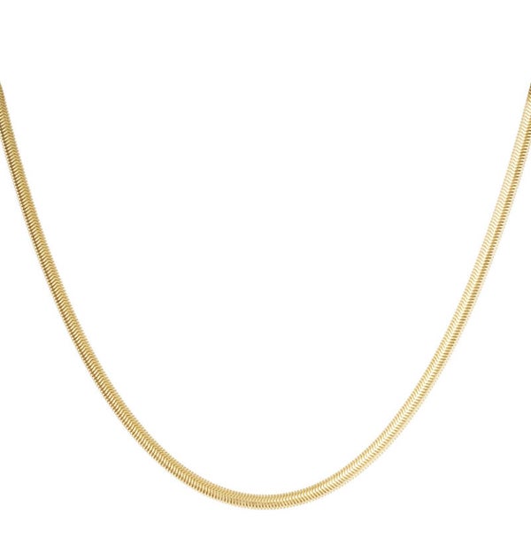 Necklace plate Gold