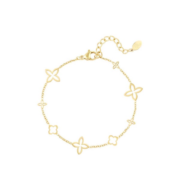 Bracelet Clover Gold