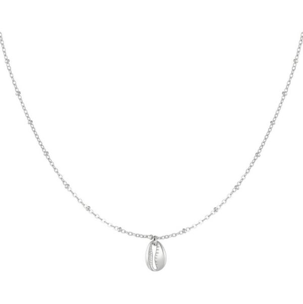 Necklace Shell Silver