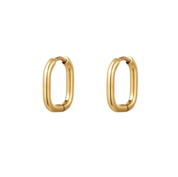 Earrings classic Gold