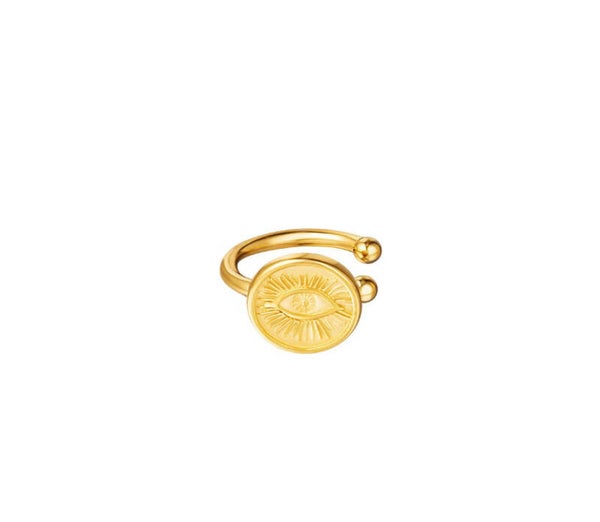 Earcuff Eye Gold